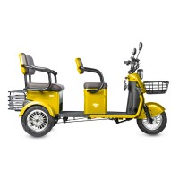 Электротрицикл Rutrike Топик Желтый