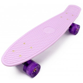 Пенни борд Zippy Board 22" LED Колеса - PRO